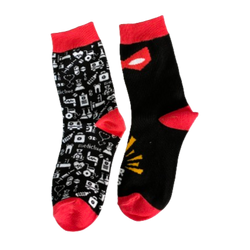 Image of Children's Care Never Stops Patterned Socks