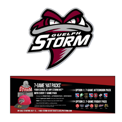 Guelph Storm 7 Game Pack